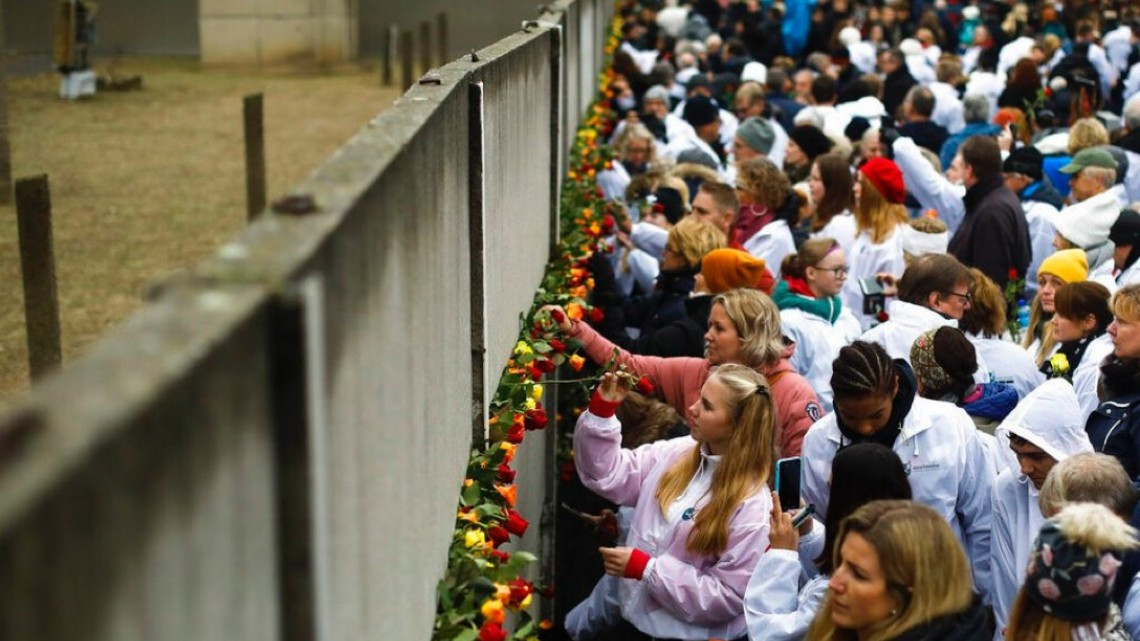 Conmemoran los 30 años de la caída del Muro de Berlín