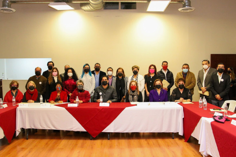 Toma protesta Presidente Municipal Carlos Peña Ortiz al Patronato del Museo del Ferrocarril