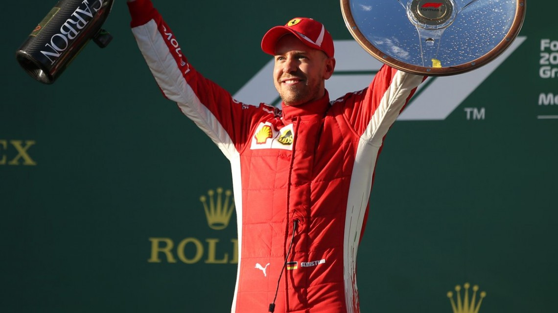 Sebastian Vettel se lleva el Gran Premio de Australia
