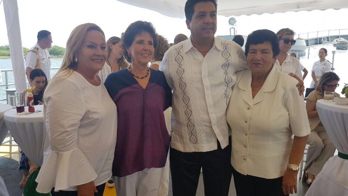 Participa alcaldesa de Tampico en ceremonia de la patrulla costera ARM Chichén Itzá PC – 340