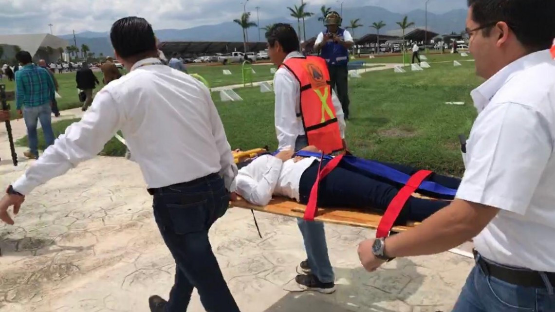 Se realizan 140 simulacros en Tamaulipas durante el día nacional de PC