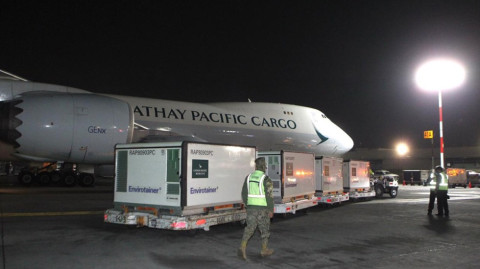  Llegan a México un millón de vacunas contra el COVID-19 de Sinovac