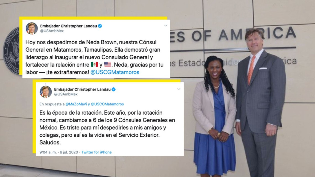 Neda Brown concluye como Embajadora de de EU en Matamoros