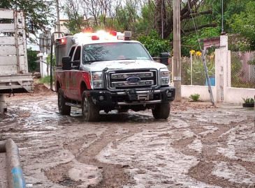 Apoyó Gobierno Municipal distintos sectores afectados por lluvias 