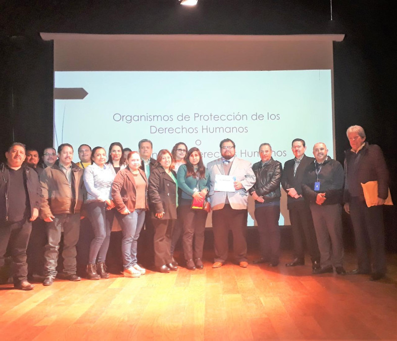 Capacita CODHET a personal de la PGJT