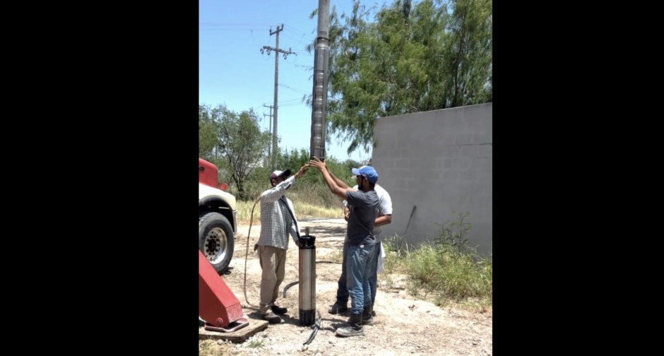 Instaló COMAPA equipo de bombeo en Fracc. Misión Santa Fe