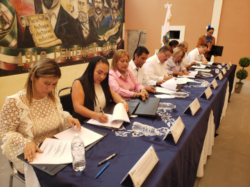 Firman convenio Gobierno del Estado y Municipios para fortalecer el sistema estatal anticorrupción