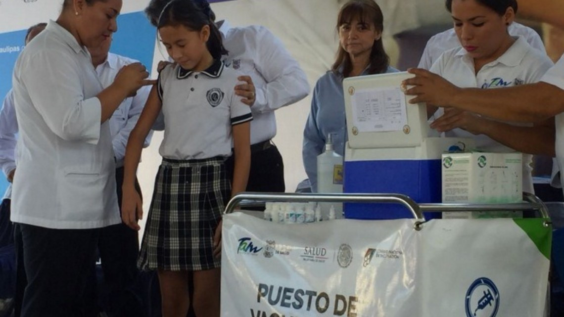 Aplican 620 mil dosis contra la influenza en Tamaulipas
