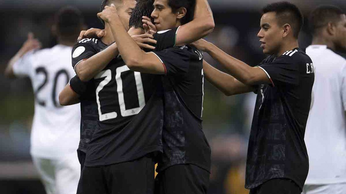 México se impone 3-1 a Panamá en la Liga de Naciones 