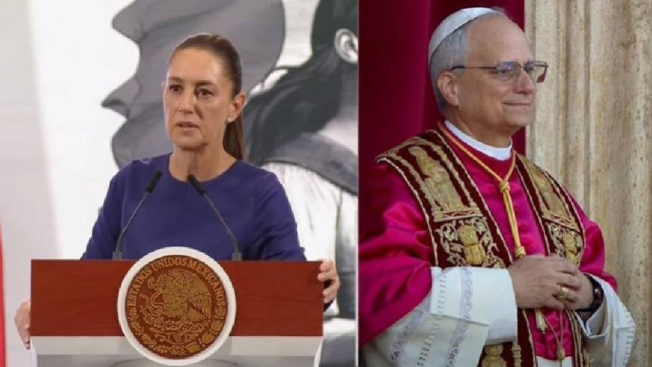Sheinbaum invitará al papa León XIV a venir a México