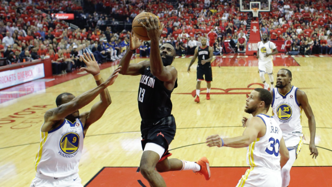 Rockets iguala la final Oeste de la NBA al ganar a Warriors
