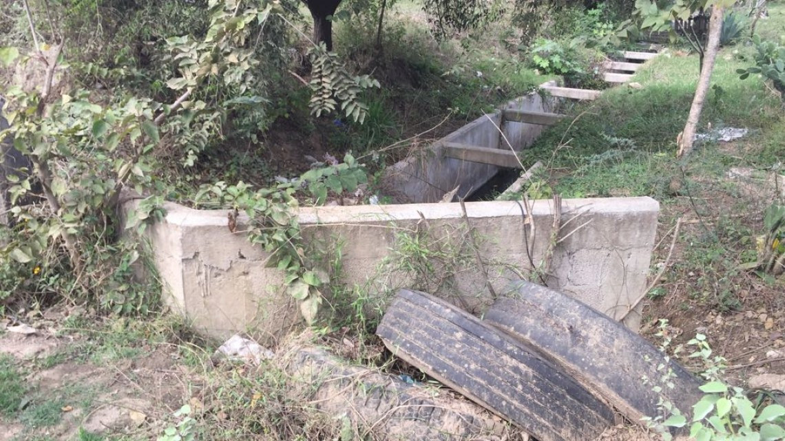 Residentes de ejido, piden conclusión de obra de un dren pluvial