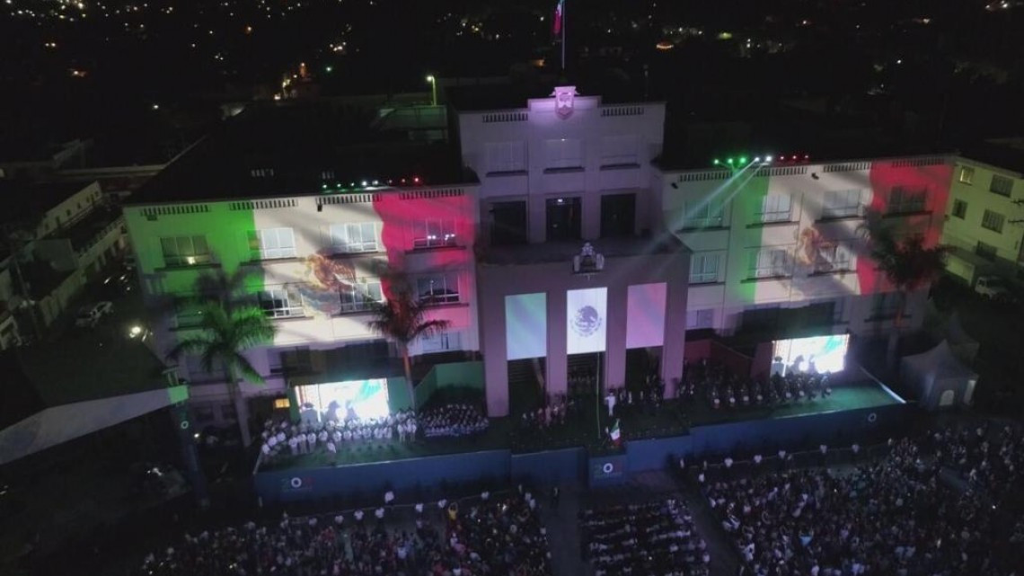 Conmemoran Gobernador y tamaulipecos el 208 aniversario de la Independencia