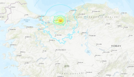 Sismo magnitud 6.1 sacude al noroeste de Turquía