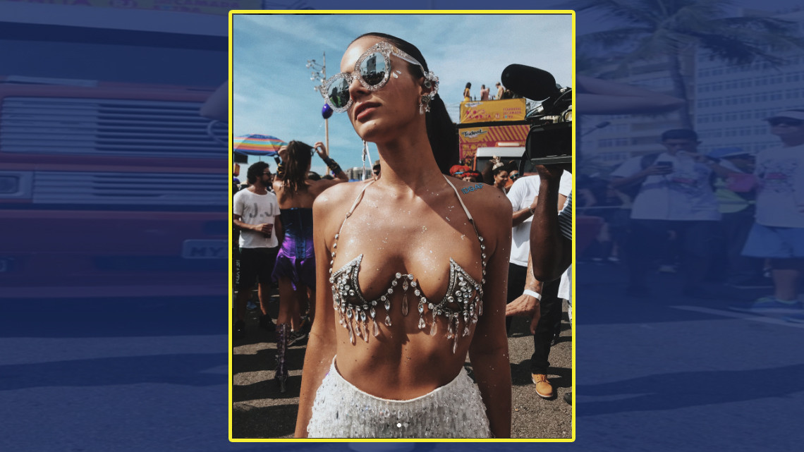 Bruna Marquezine deslumbra en Carnaval de Río de Janeiro