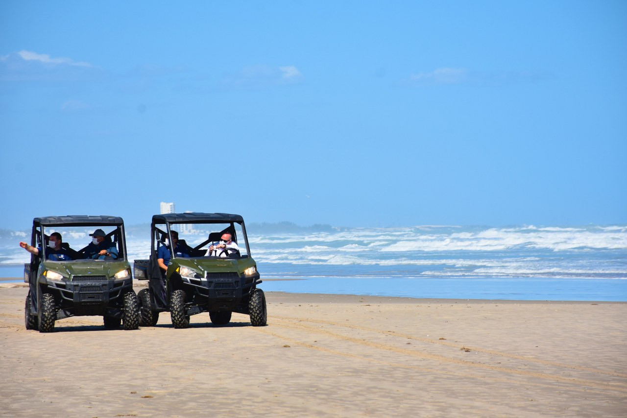 Incrementa playa Miramar su afluencia, resguardando la salud de sus visitantes