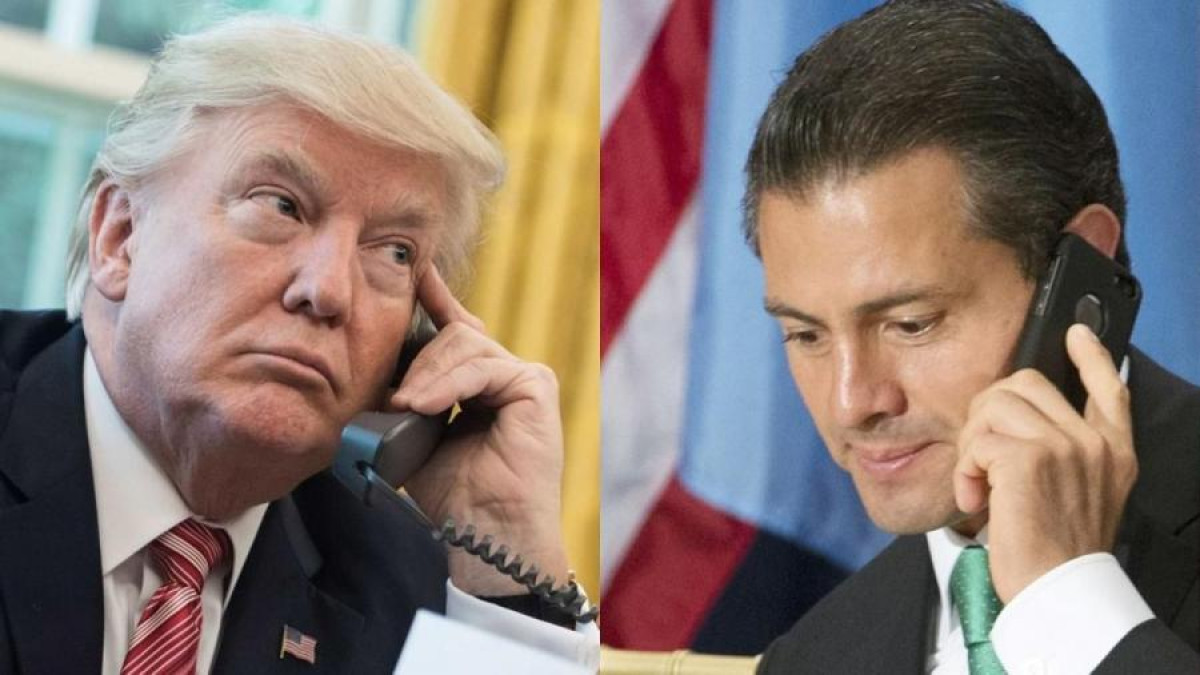 EPN y Trump cancelan reunión tras conversación telefónica