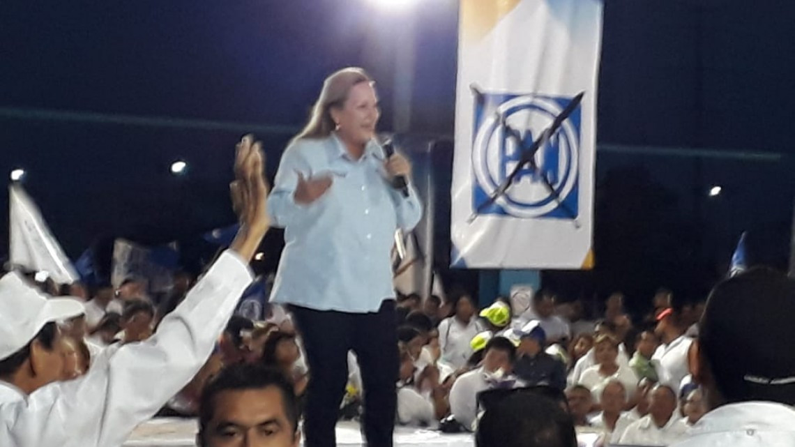 Alma Laura Amparán, respaldada por cientos de Altamirenses en su cierre de campaña