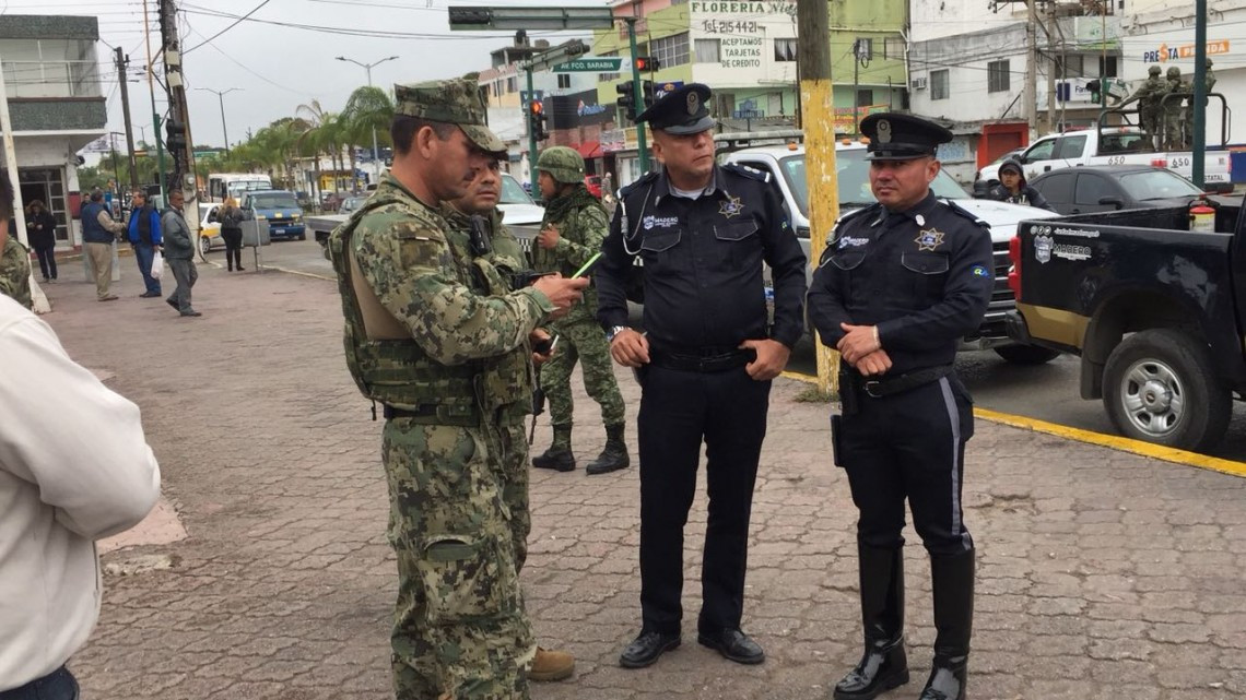 Arrancan fuerte operativo mixto en Madero