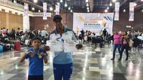  Esgrimistas tamaulipecos lograron medallas en Selectivo Nacional