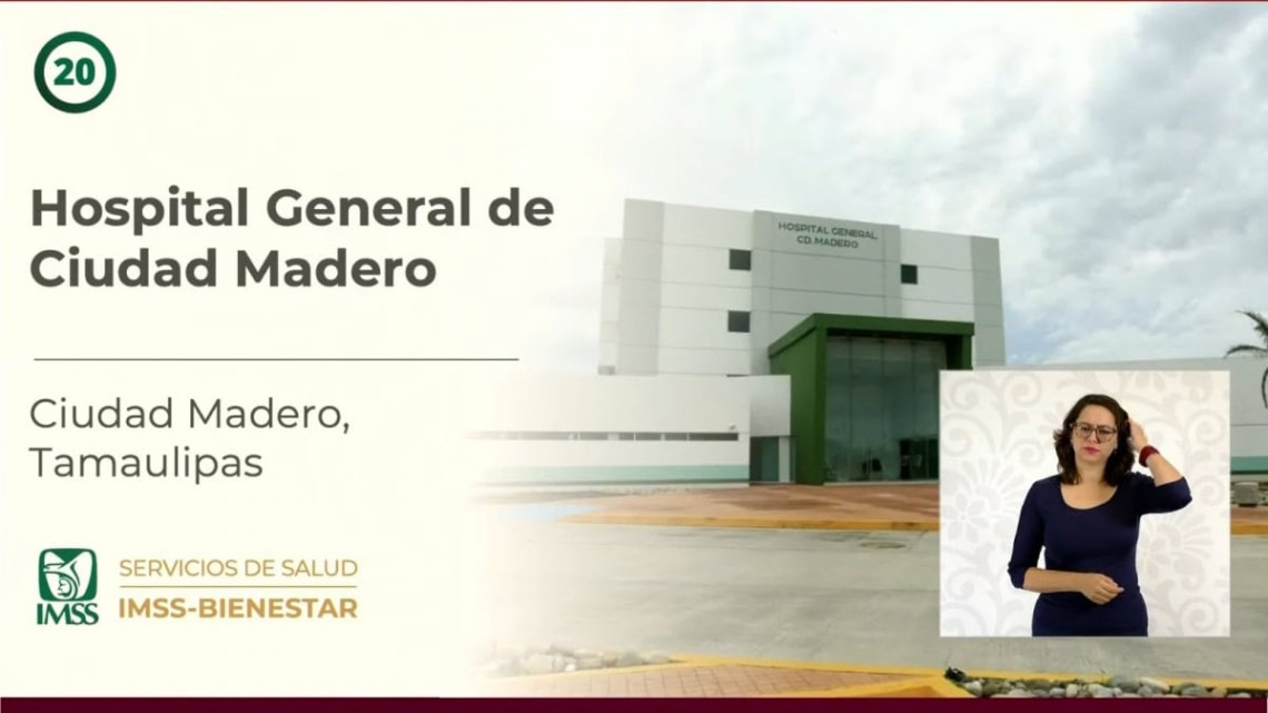 ¡Dos más! Inaugurará gobierno nuevos hospitales en el sur de Tamaulipas