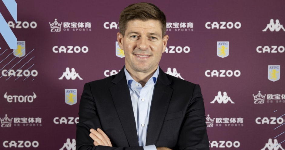 Steven Gerrard nuevo entrenador del Aston Villa