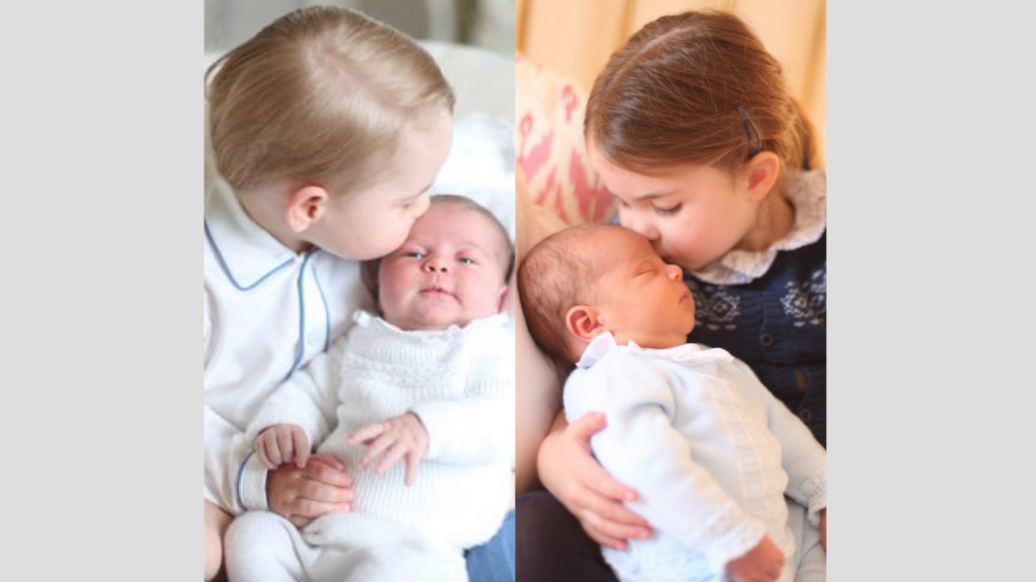 Las primeras fotos del Príncipe Louis