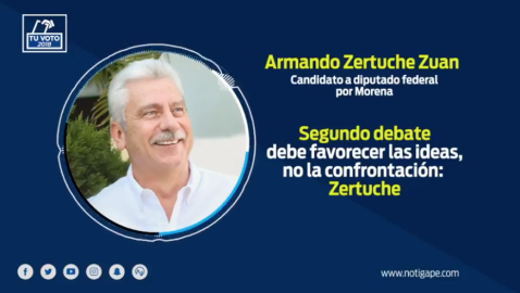 Segundo debate debe favorecer las ideas, no la confrontación: Zertuche