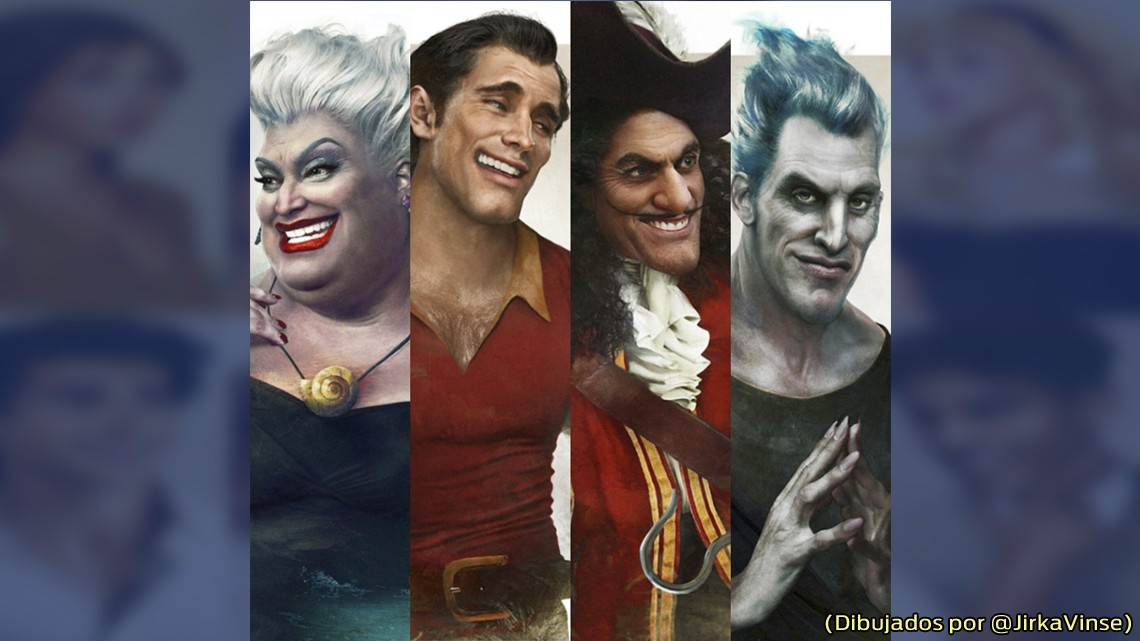 Así lucirían algunos personajes de Disney en el mundo real 