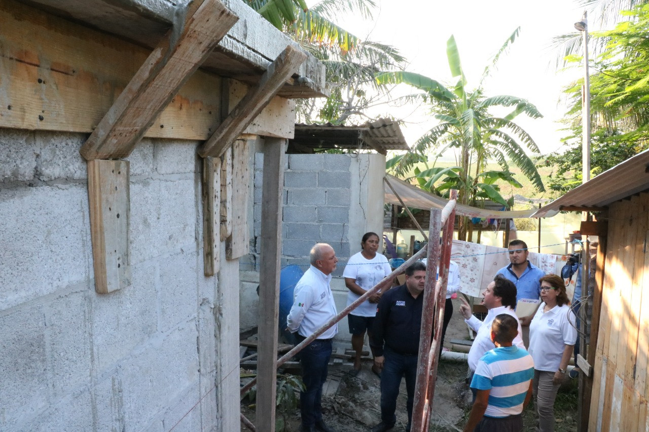 Gobierno de Madero gestiona mejoras en la vivienda de familias vulnerables
