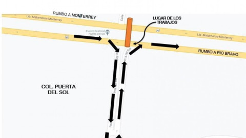 Anuncia COMAPA Reynosa cierre de tramo en la calle Punta Sol  por rehabilitación