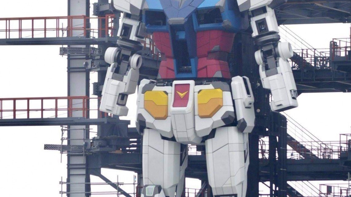 Japón inicia pruebas del robot Gundam que camina solo 