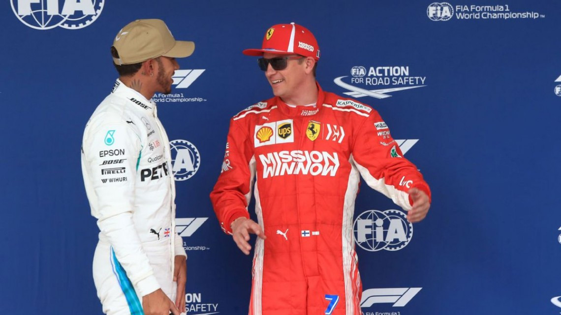 Kimi Raikkonen se lleva el GP de EU, Checo Pérez termina en décima posición