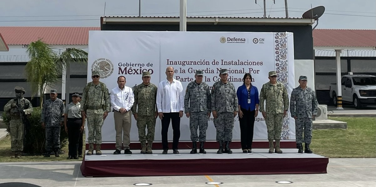 Inauguran en Nuevo Laredo unidades de la GN
