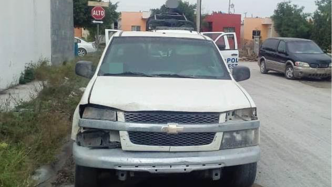 Aseguran vehículo con reporte de robo 