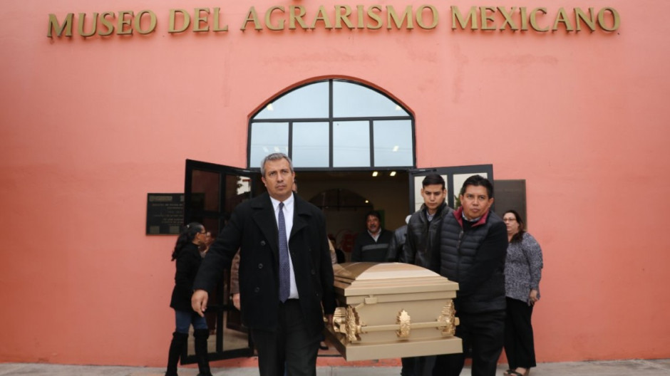 Rinden homenaje póstumo al creador del Museo del Agrarismo Mexicano, Profr. Héctor López Ponce