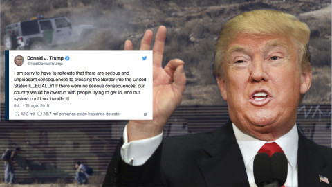 Hay consecuencias desagradables por cruzar ilegalmente la frontera: Trump