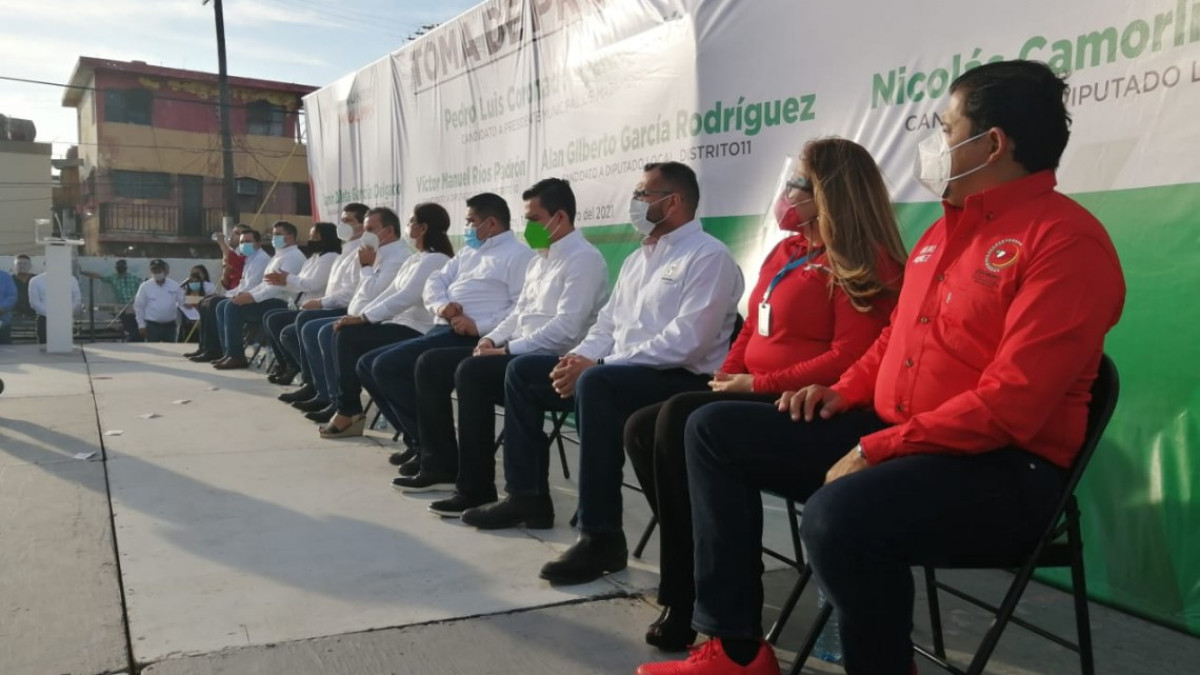 El PRI toma protesta a sus candidatos en Matamoros 