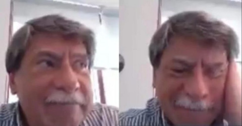 ¡Justo en el corazón! Maestro recibe apoyo de sus alumnos tras problemas técnicos en clase en línea