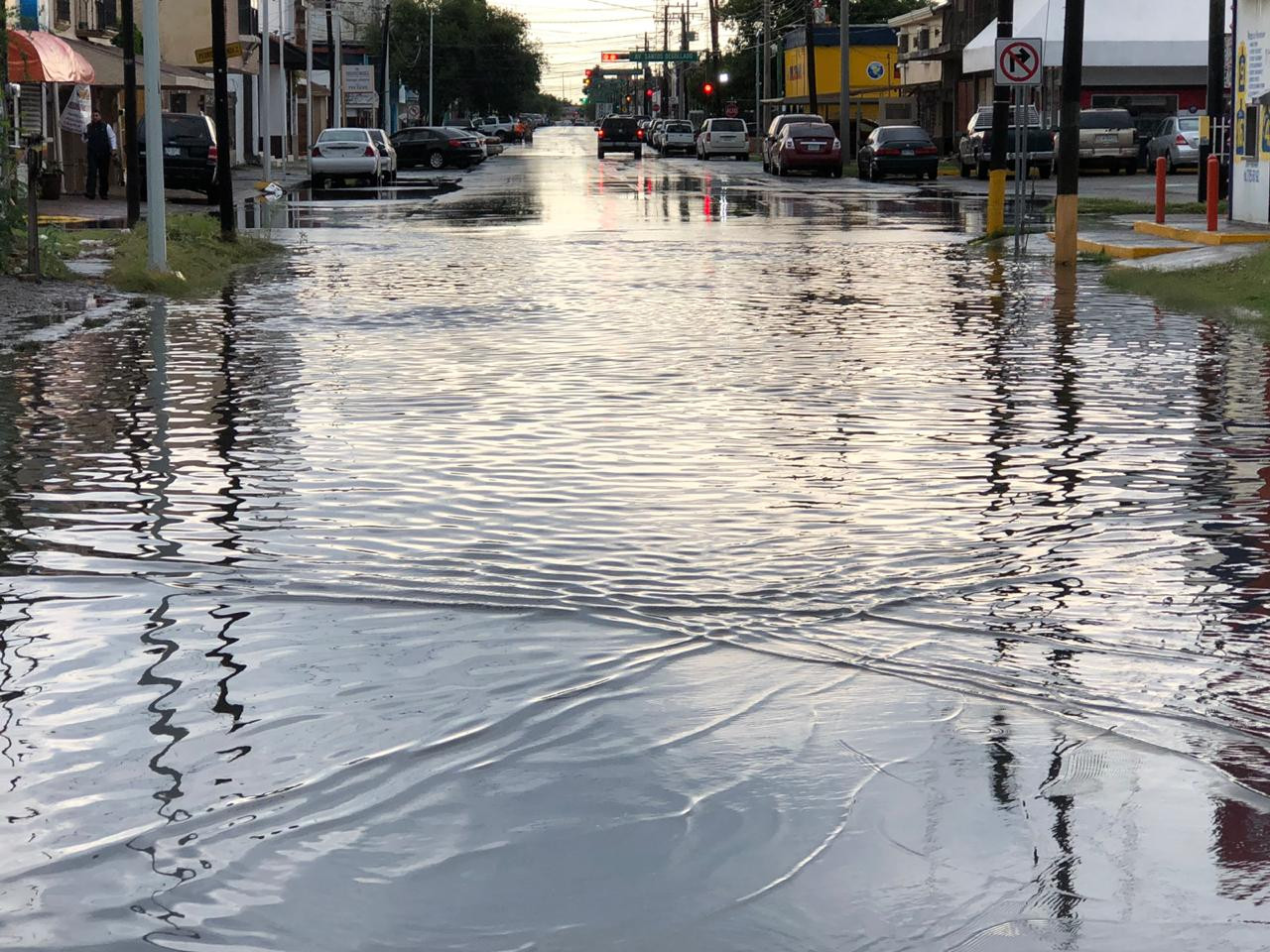 Siguen lluvias e inundaciones en Nuevo Laredo