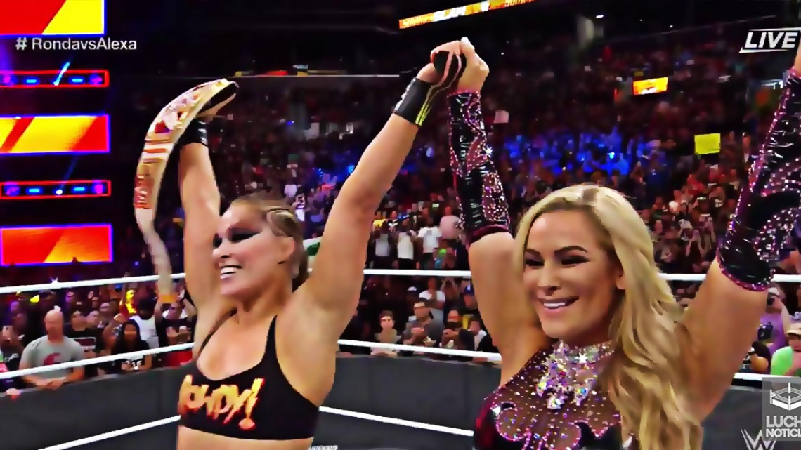 Ronda Rousey es la nueva campeona femenina de WWE RAW