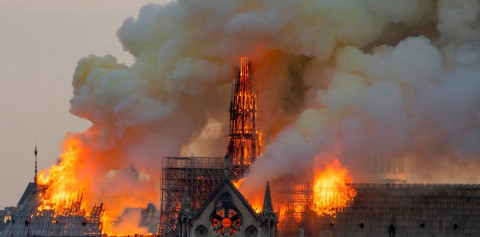 Descartan que incendio en Notre Dame haya sido intencional 