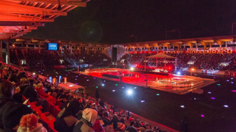 La tradición de cantar villancicos en el estadio de Unión Berlín
