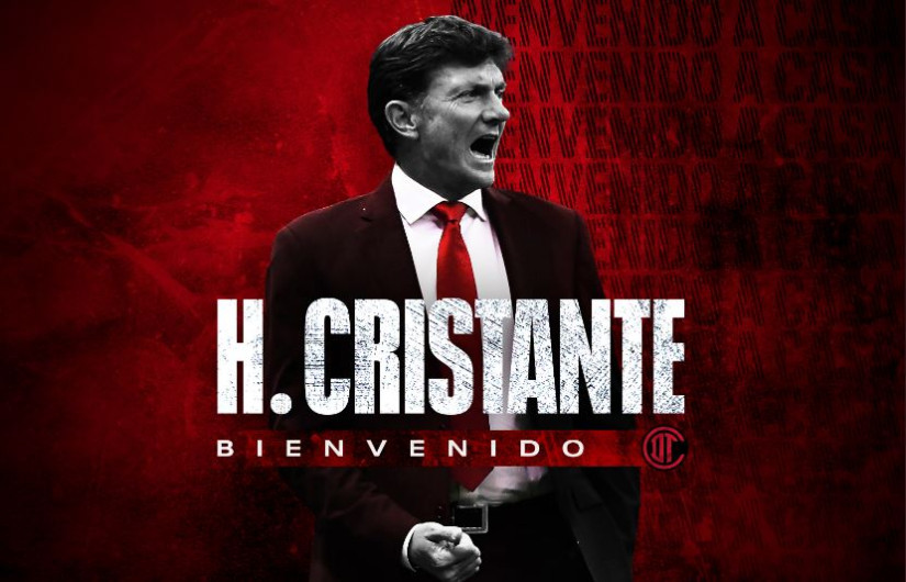  Hernan Cristante regresa al Toluca como su  nuevo DT 