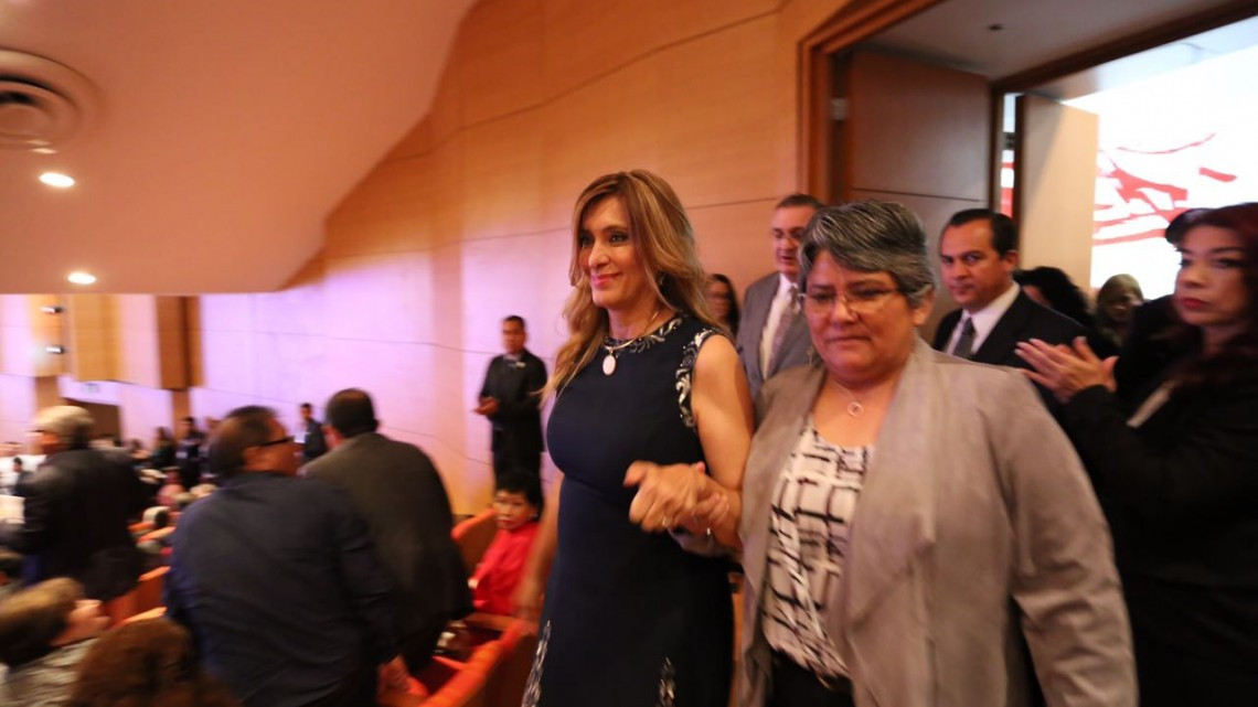 Destaca Maki inversión en obras en su 1er Informe