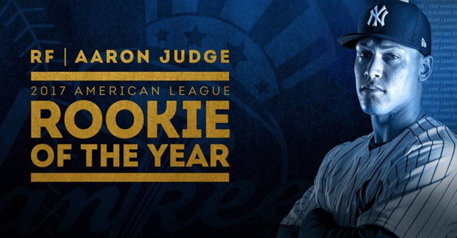 Judge y Bellinger, novatos del año en la MLB