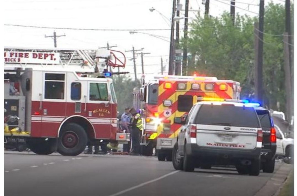 Fallece hombre tras choque en McAllen, reportan un herido