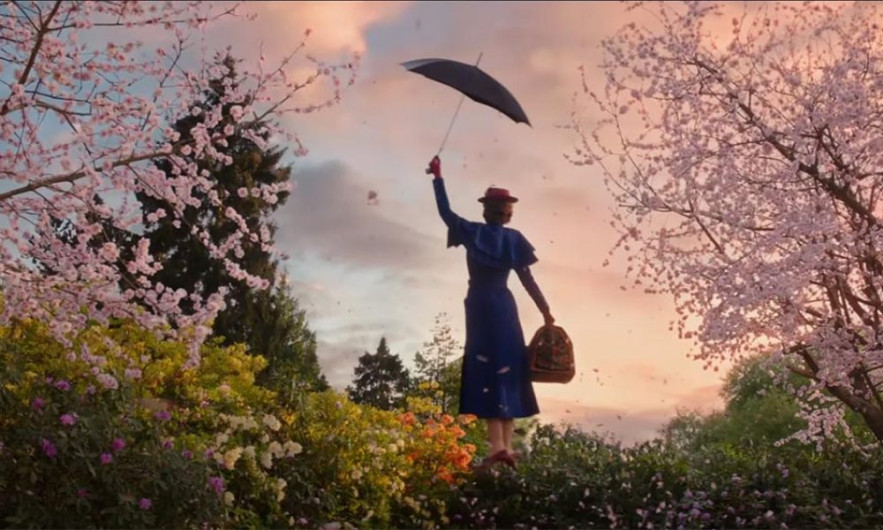 Emily Blunt sorprende como la nueva Mary Poppins