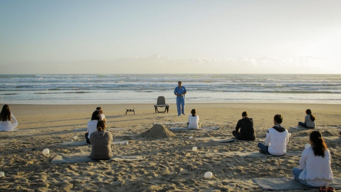 Lleva DIF Tamaulipas sesiones de meditación de la escuela de reconciliación y paz a espacios naturales