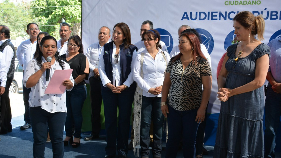 Participa Maki Ortiz en audiencia pública